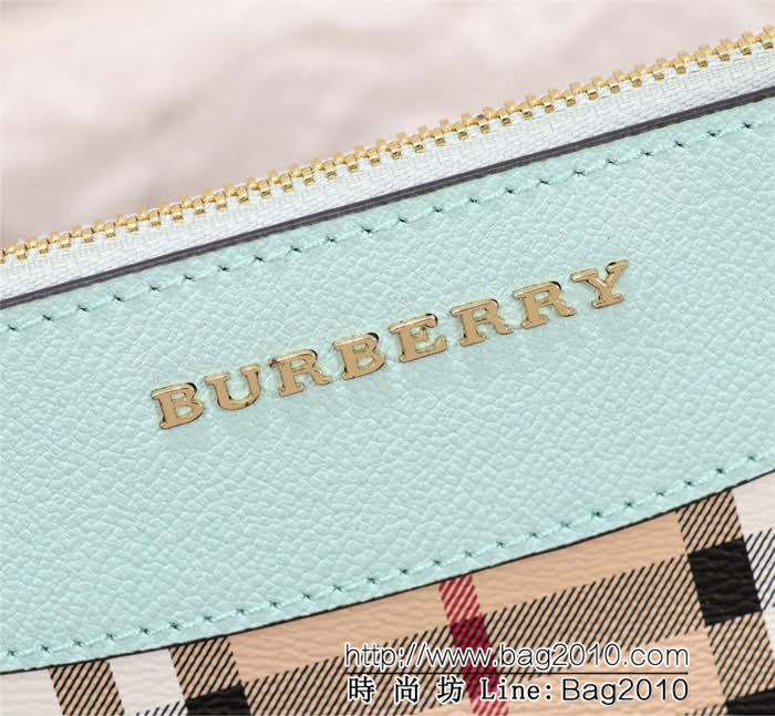 BURBERRY巴寶莉 格紋輕便手拿包 可手攜亦可肩背 39526  Bhq1263